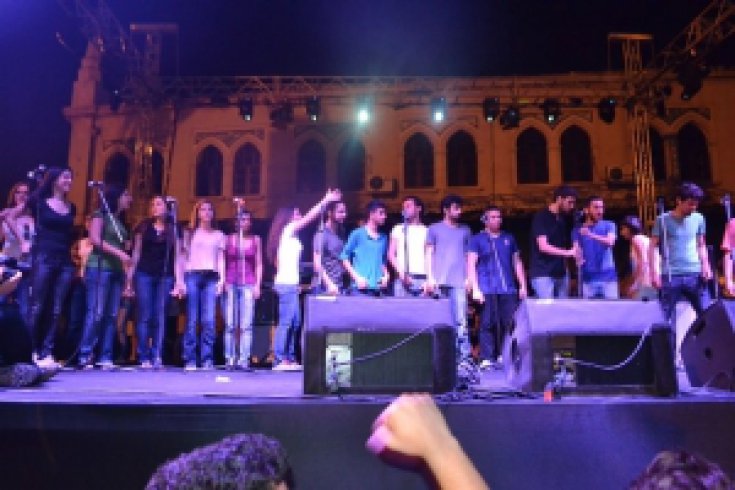 Boğaziçi Caz Korosu Gazdan Adam Festivalinde 7 Temmuz 2013 - İstanbul Gerçeği