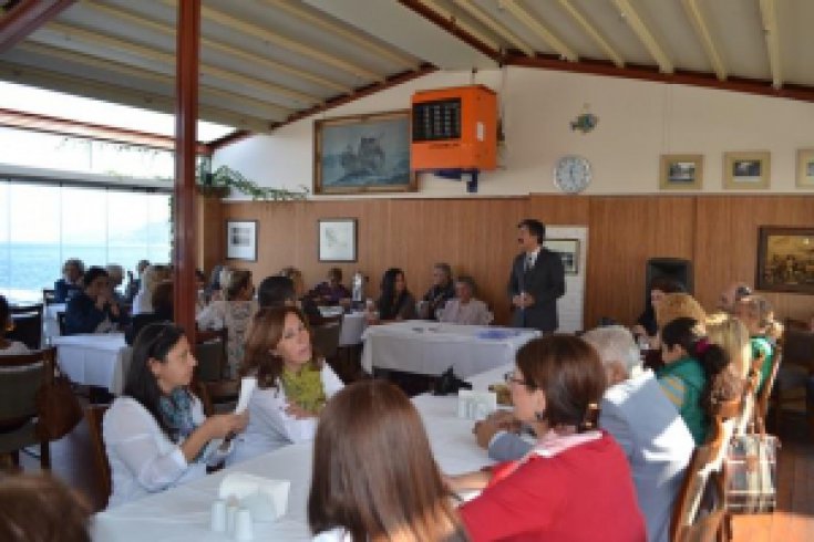 Dr. Cengiz Alp Sarıye'de Kadınlarla Kahvaltı