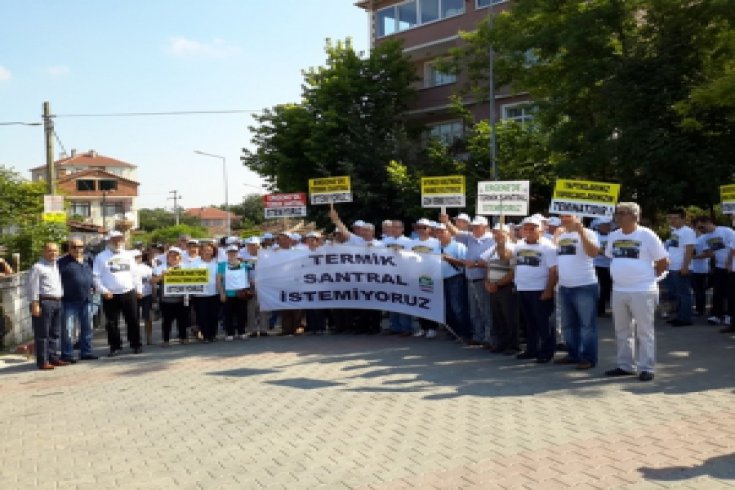 Ergene, Misinli Kömürlü Termik Santrale Hayır Eylemi - İstanbul Gerçeği