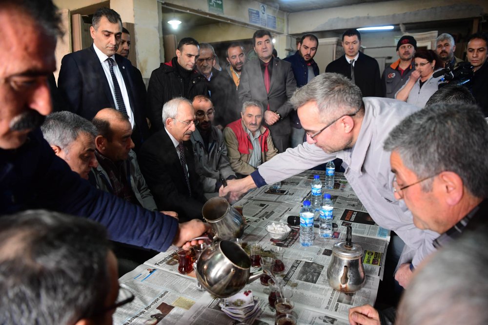 Kılıçdaroğlu'ndan Ankara Sitelerde esnaf ziyareti