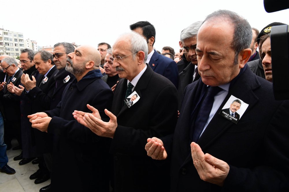 Kılıçdaroğlu, PM üyesi Yavuz Karan'ın cenazesine katıldı