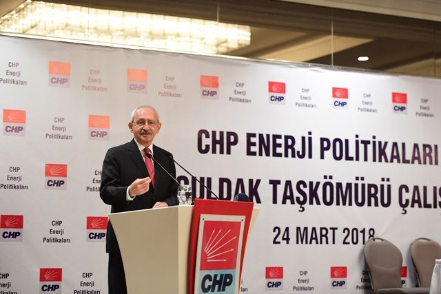 CHP Genel Başkanı Kemal Kılıçdaroğlu, Taşkömürü Çalıştayı'na katıldı