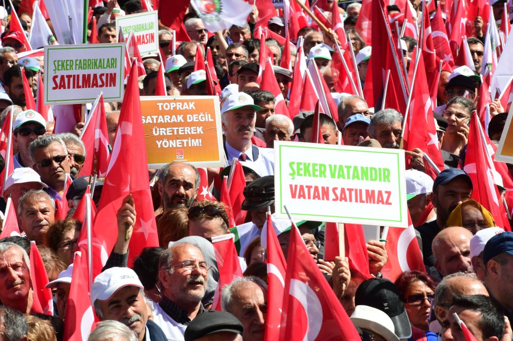 Kılıçdaroğlu, Çorum'da " Şeker Vatandır Vatan Satılmaz" mitingine katıldı