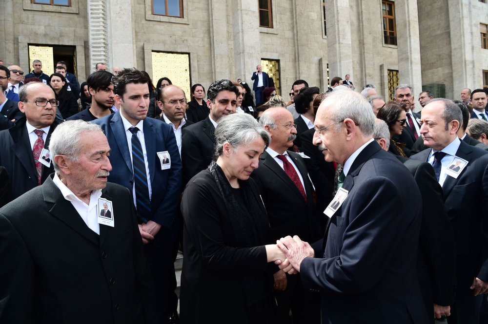 CHP Isparta Eski Milletvekili Ali Haydar Öner için TBMM'de cenaze töreni düzenlendi