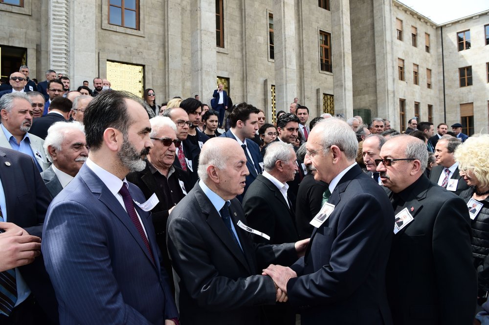 CHP Isparta Eski Milletvekili Ali Haydar Öner için TBMM'de cenaze töreni düzenlendi