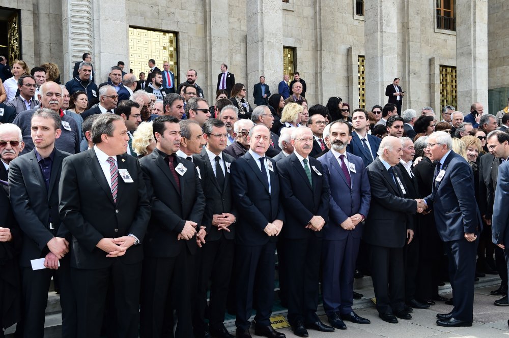 CHP Isparta Eski Milletvekili Ali Haydar Öner için TBMM'de cenaze töreni düzenlendi