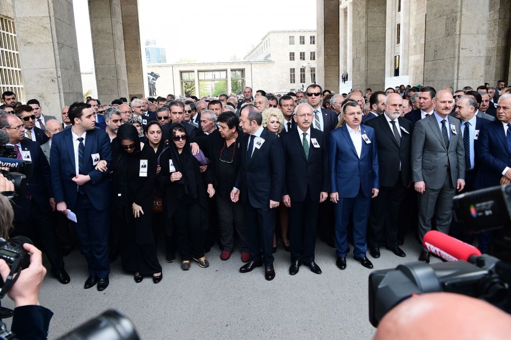 CHP Isparta Eski Milletvekili Ali Haydar Öner için TBMM'de cenaze töreni düzenlendi