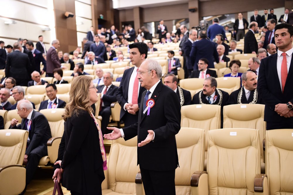 Kılıçdaroğlu, Anayasa Mahkemesi'nin 56. kuruluş yıl dönümü törenlerine katıldı