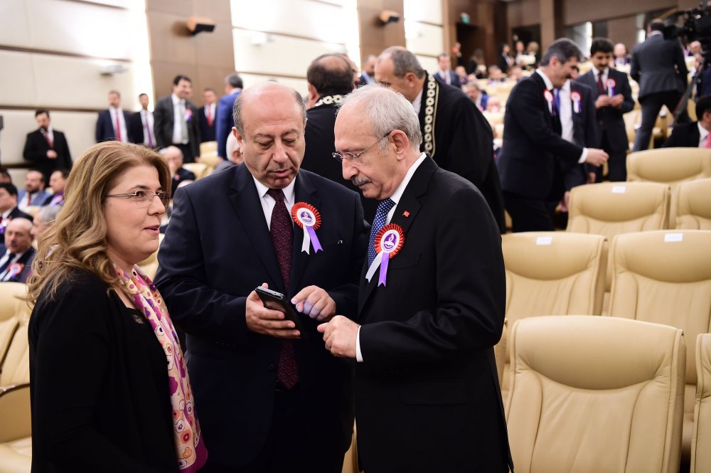 Kılıçdaroğlu, Anayasa Mahkemesi'nin 56. kuruluş yıl dönümü törenlerine katıldı