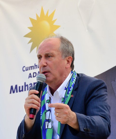 CHP Cumhurbaşkanı Adayı Muharrem İnce Rize mitinginde konuştu