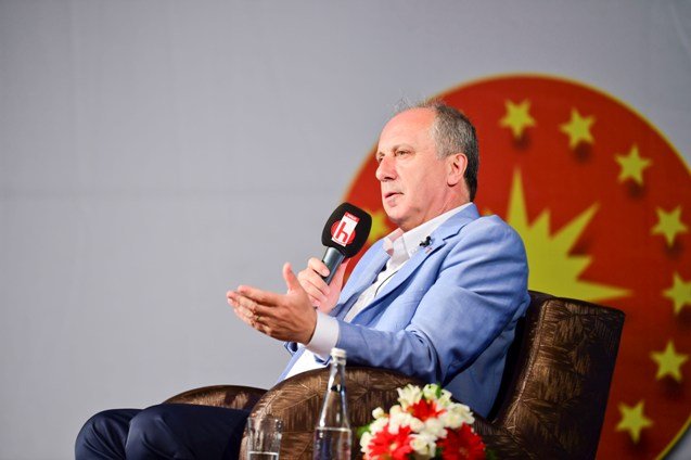 Muharrem İnce, Antalya'da Halk Arenası'na katıldı