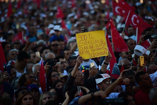 Fotoğraflarla Muharrem İnce'nin Manisa mitingi