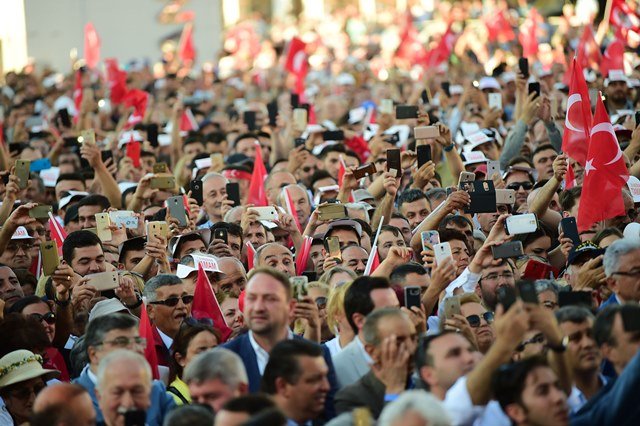 Fotoğraflarla Muharrem İnce'nin Manisa mitingi