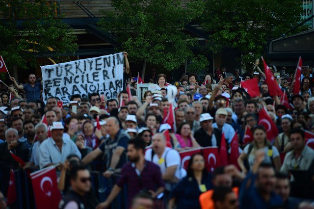 Fotoğraflarla Muharrem İnce'nin Manisa mitingi