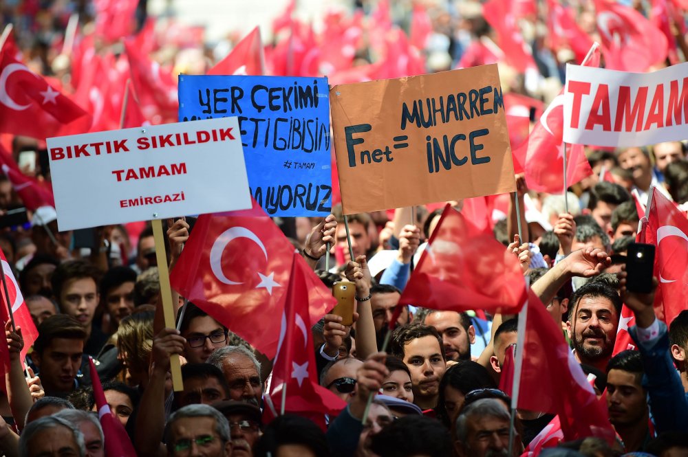 Muharrem İnce, Konya'nın Ereğli İlçesinde vatandaşlara hitap etti