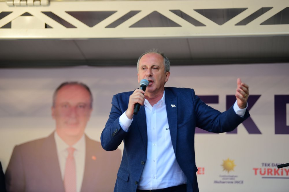 Muharrem İnce, Konya'nın Ereğli İlçesinde vatandaşlara hitap etti