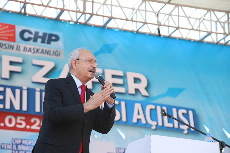 Kılıçdaroğlu, Mersin İl Başkanlığı'nın düzenlediği etkinlikte Mersinlilere seslendi