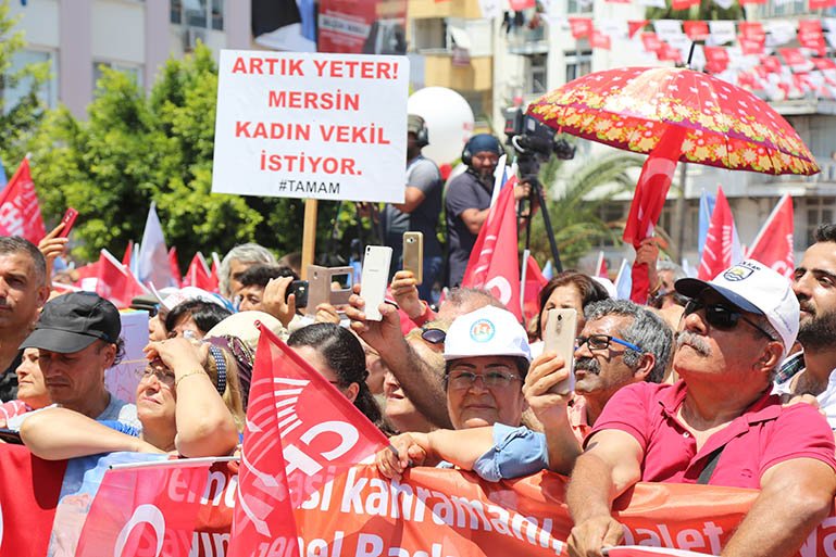 Kılıçdaroğlu, Mersin İl Başkanlığı'nın düzenlediği etkinlikte Mersinlilere seslendi