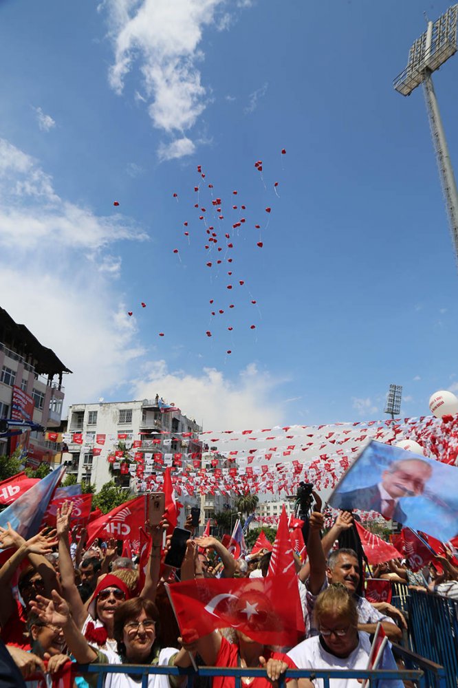 Kılıçdaroğlu, Mersin İl Başkanlığı'nın düzenlediği etkinlikte Mersinlilere seslendi