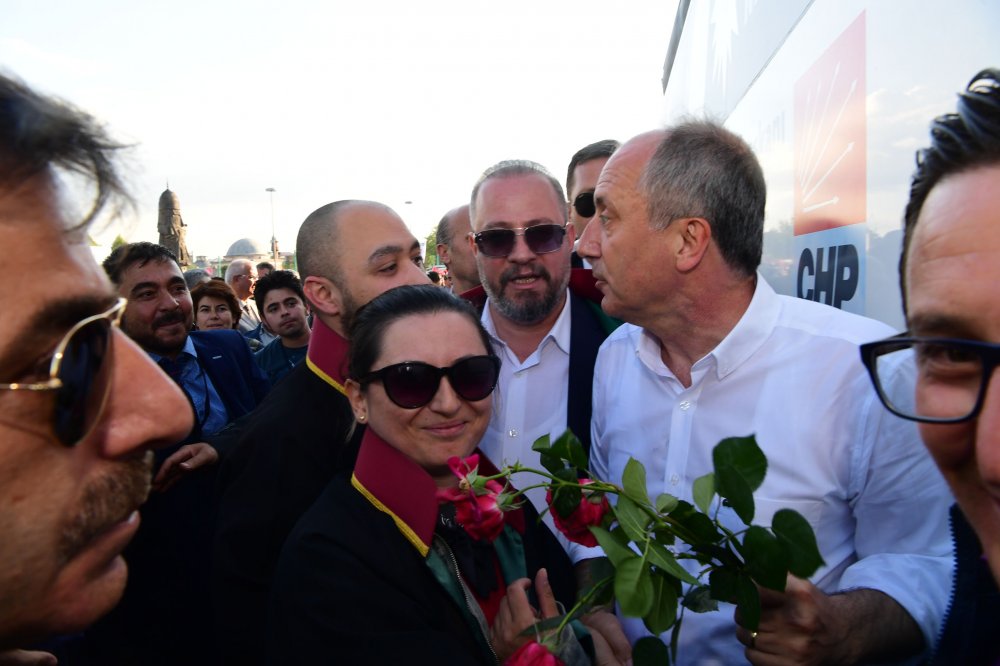 Cumhurbaşkanı adayı Muharrem İnce Konya mitinginde konuştu