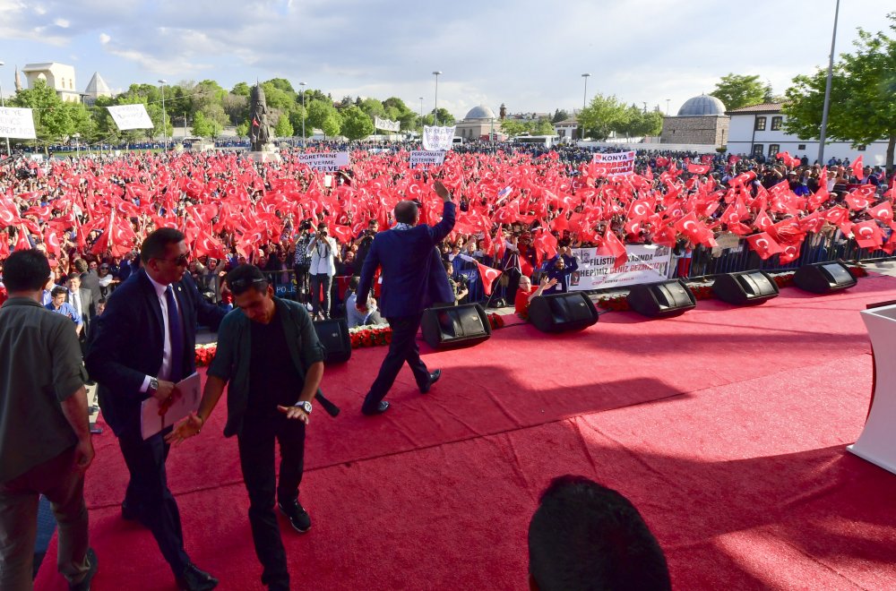 Cumhurbaşkanı adayı Muharrem İnce Konya mitinginde konuştu