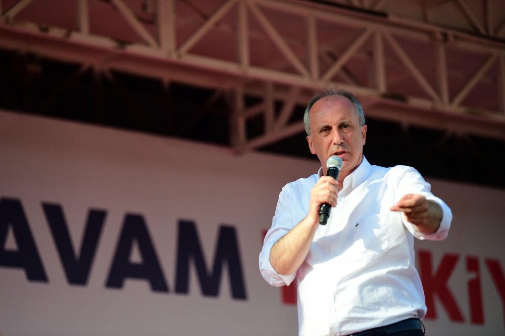 Cumhurbaşkanı adayı Muharrem İnce Konya mitinginde konuştu