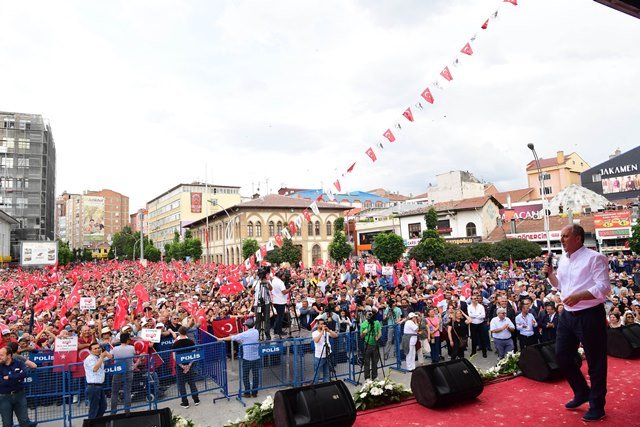 Muharrem İnce Çorum Mitinginde konuştu