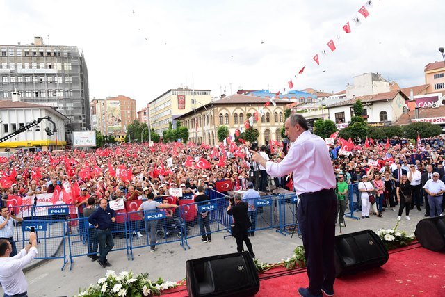 Muharrem İnce Çorum Mitinginde konuştu