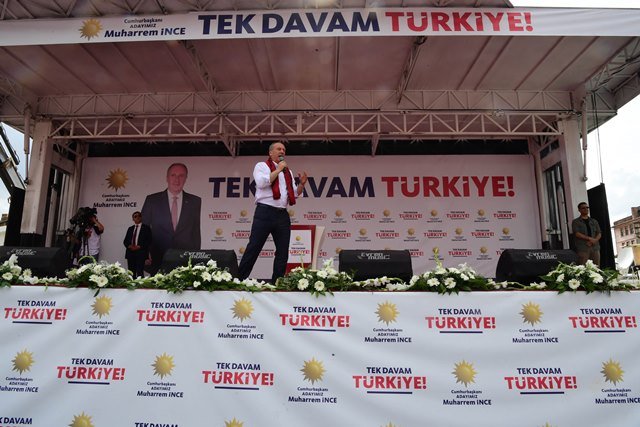 Muharrem İnce Çorum Mitinginde konuştu