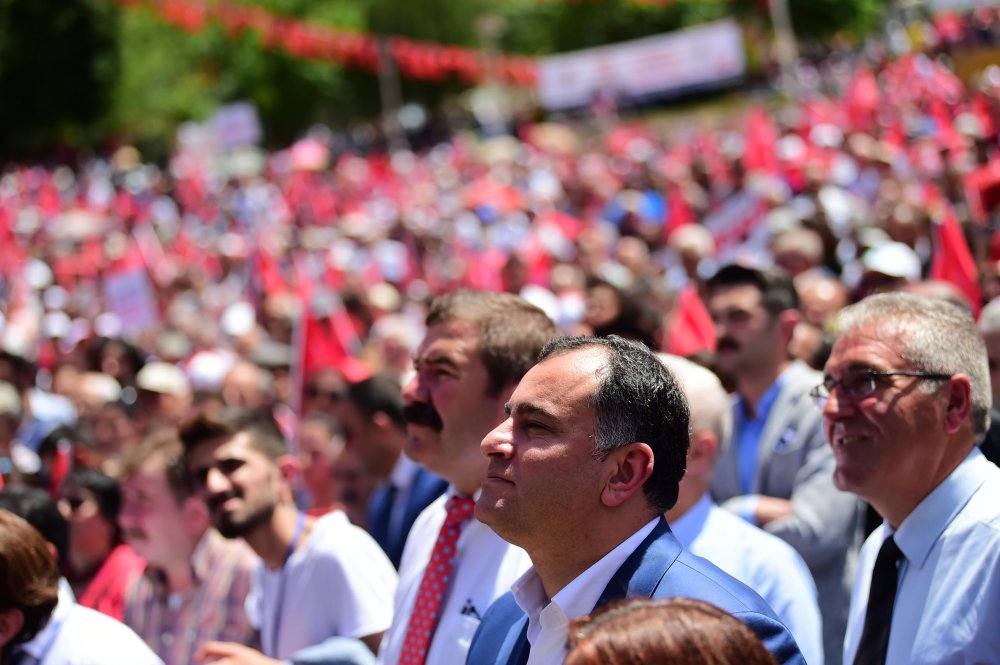 Cumhurbaşkanı adayı Muharrem İnce, Amasya mitinginde halka hitap etti