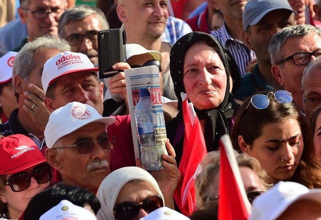 CHP Cumhurbaşkanı adayı Muharrem İnce Tekirdağ'da halka hitap etti