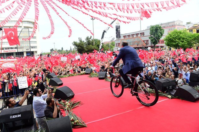 Muharrem İnce Samsun mitinginde konuştu