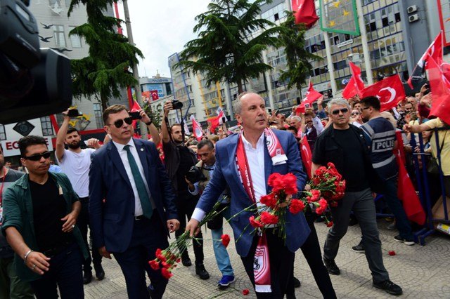 Muharrem İnce Samsun mitinginde konuştu