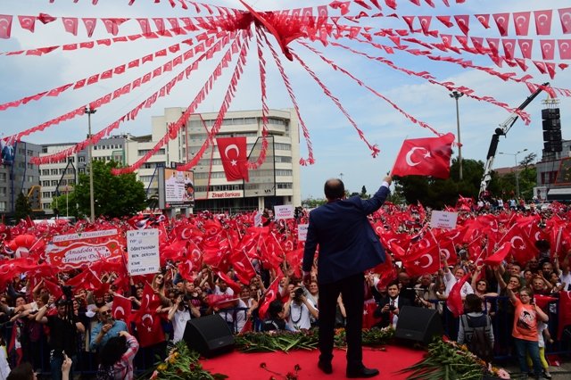 Muharrem İnce Samsun mitinginde konuştu