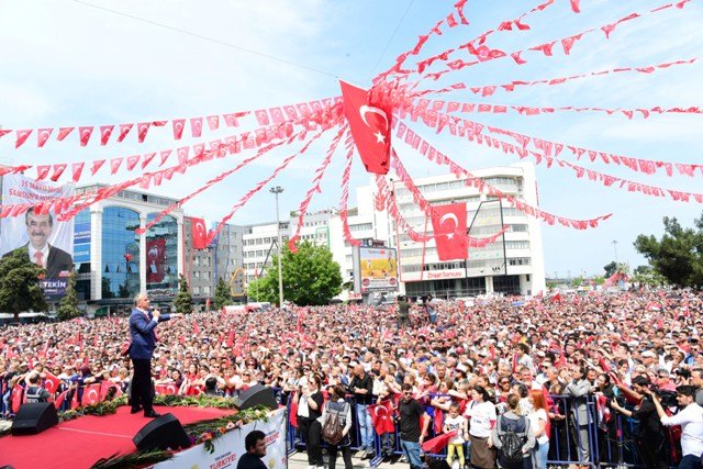 Muharrem İnce Samsun mitinginde konuştu