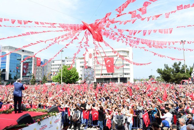 Muharrem İnce Samsun mitinginde konuştu