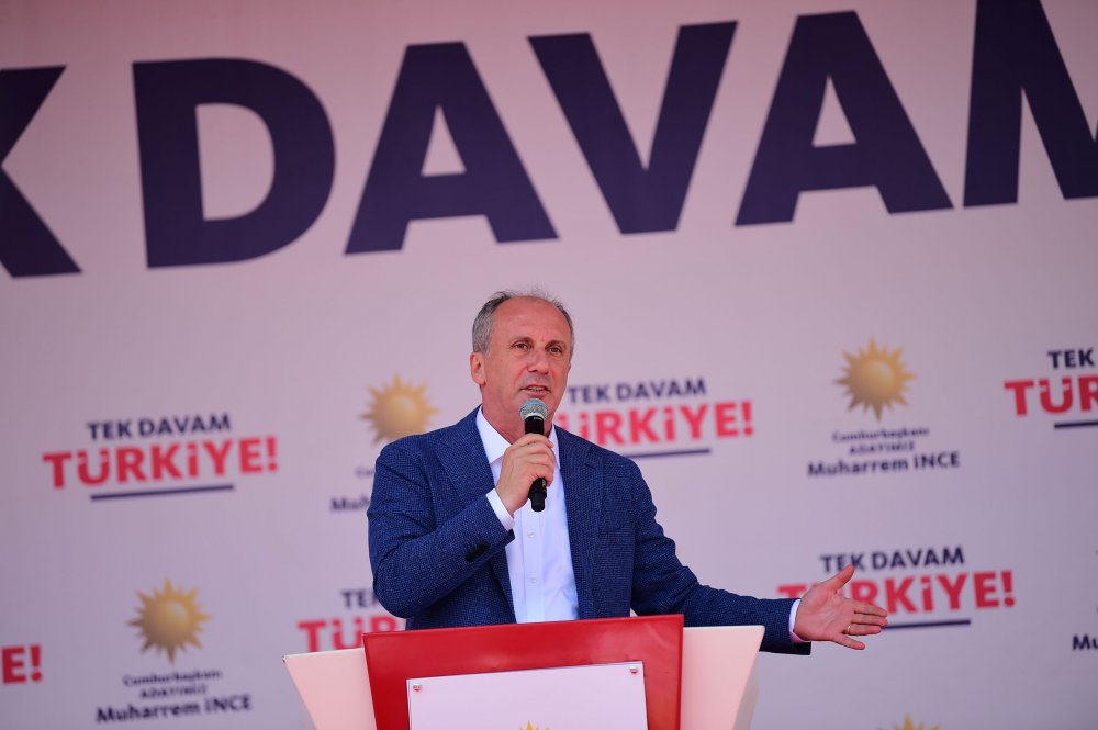 Muharrem İnce Bartın mitinginde konuştu