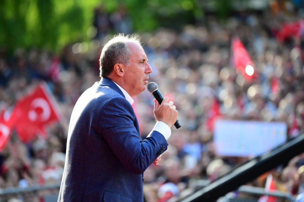 Muharrem İnce'nin Sinop mitinginden kareler