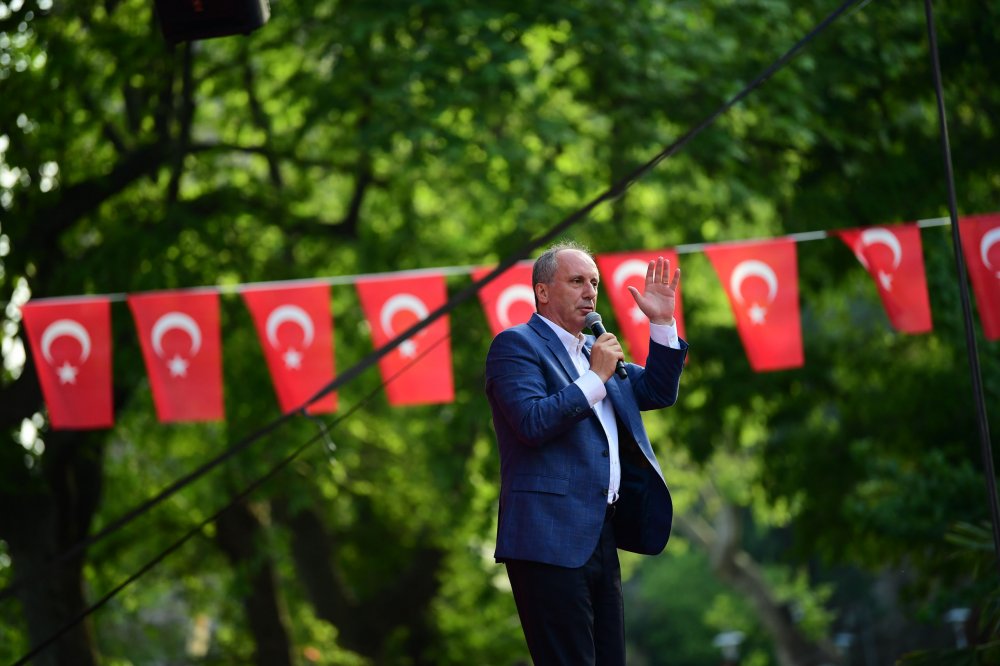 Muharrem İnce'nin Sinop mitinginden kareler