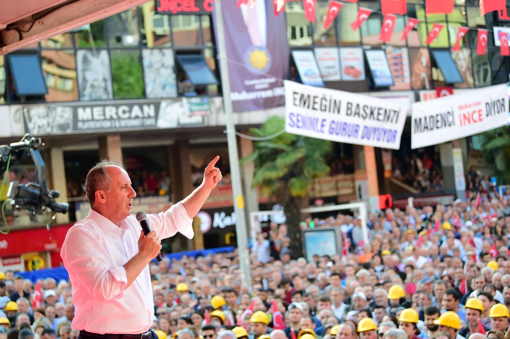 Muharrem İnce, Zonguldak mitinginde konuştu