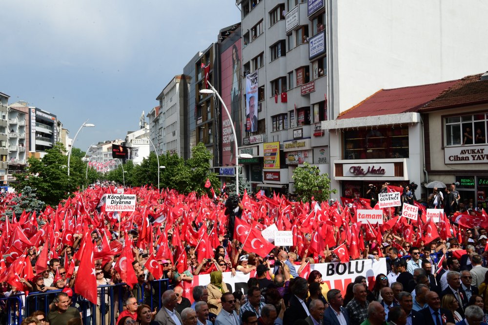 Muharrem İnce Bolu mitinginde halka hitap etti