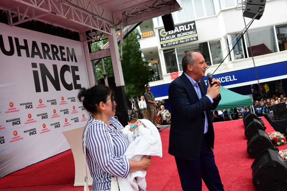 Muharrem İnce Bolu mitinginde halka hitap etti