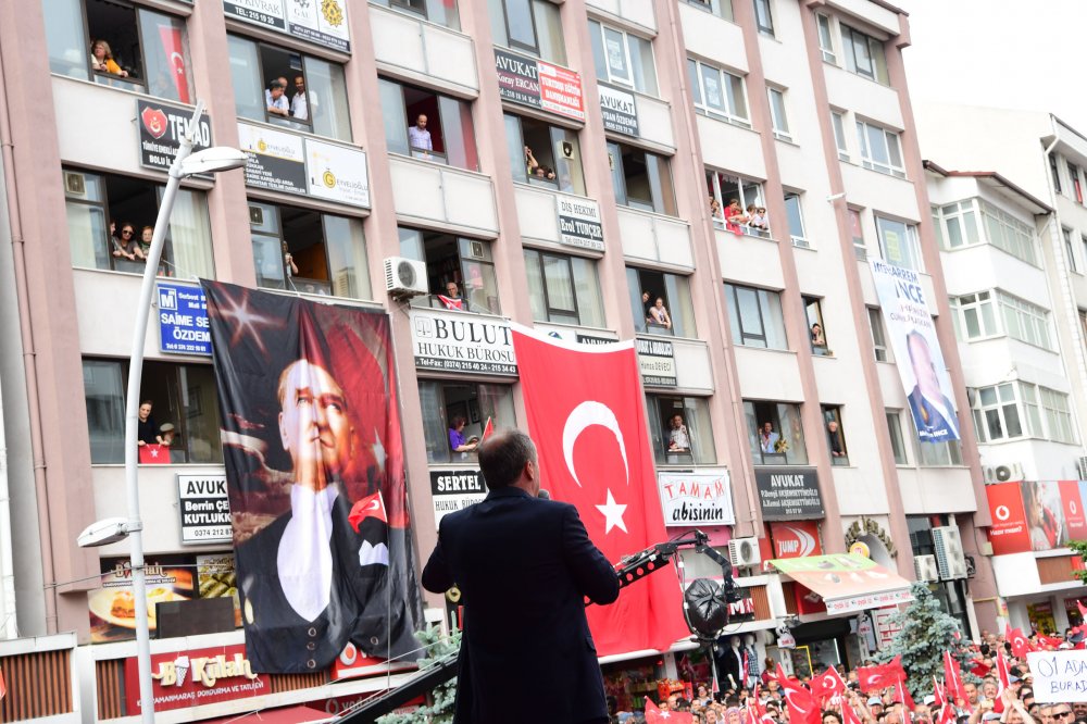 Muharrem İnce Bolu mitinginde halka hitap etti