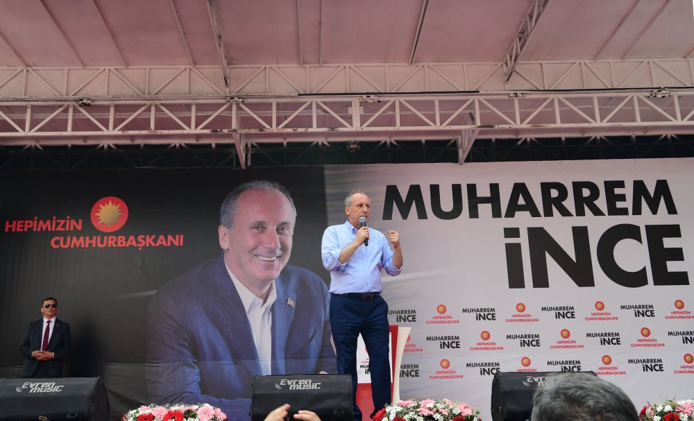 Muharrem İnce Bolu mitinginde halka hitap etti