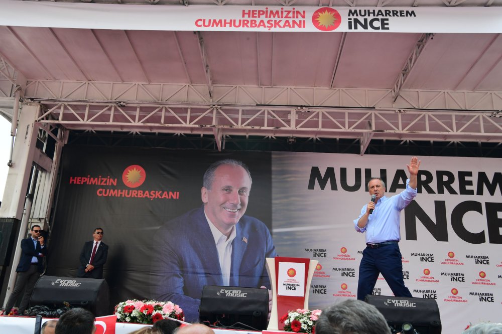 Muharrem İnce Bolu mitinginde halka hitap etti