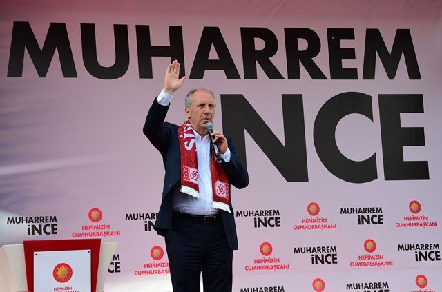 Muharrem İnce Sivas mitinginde konuştu