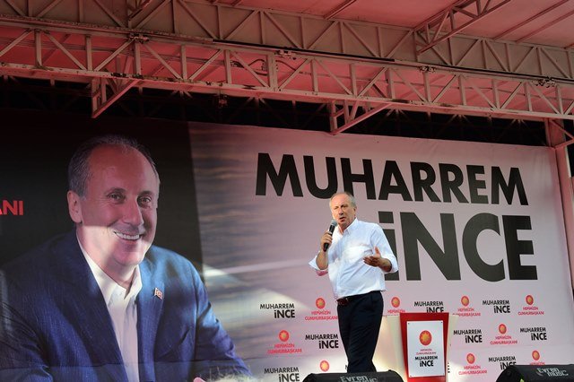 Muharrem İnce Sivas mitinginde konuştu