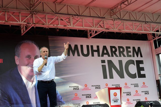 Muharrem İnce Sivas mitinginde konuştu