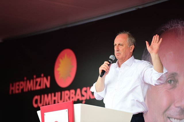 Muharrem İnce Erzincan mitinginde halka seslendi