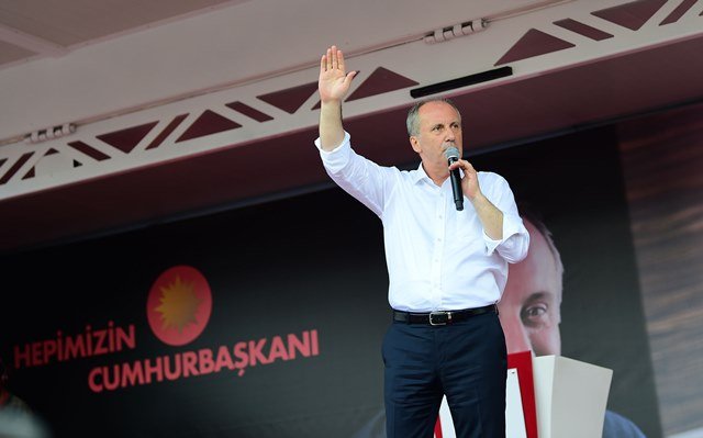 Muharrem İnce Erzincan mitinginde halka seslendi